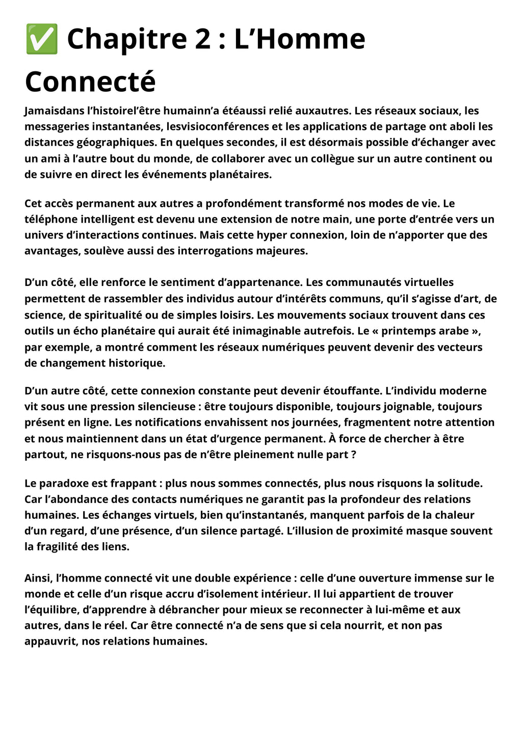 Quand la Technologie rencontre l’Ame