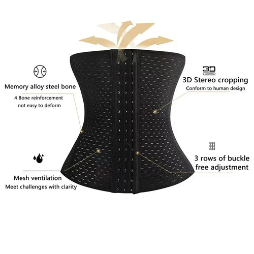 Corset Gainant Femme – Ventre Plat & Taille Affinée