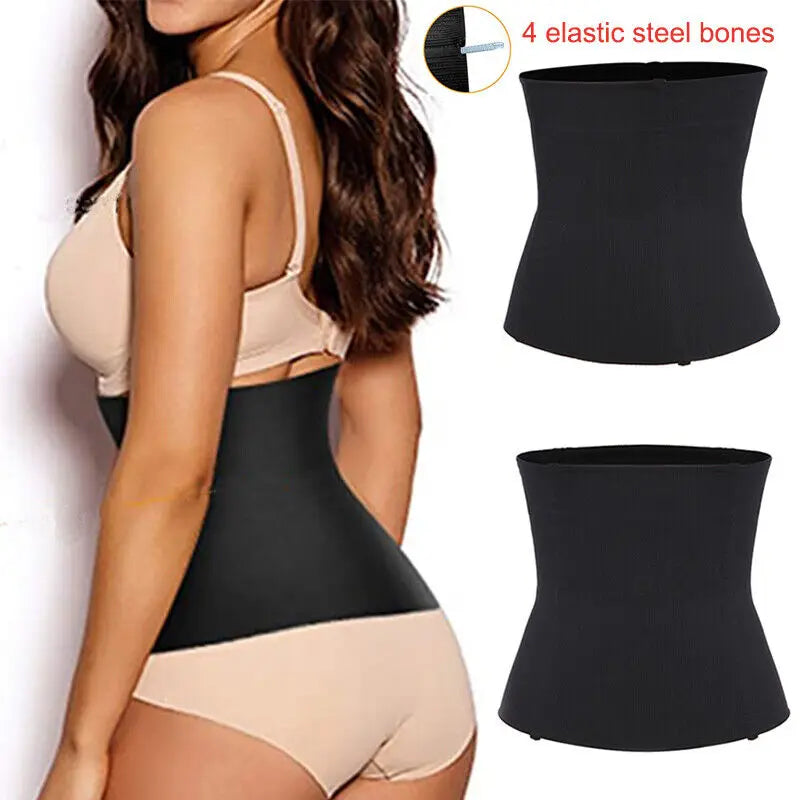 2 IN 1 Postpartum Belly Recovery Bands Body Shaper Waist Trainer Tummy Tuck Belt