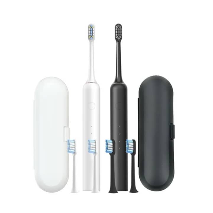 Brosse à dents électrique ultrasonique blanchissante avec étui UV stérilisateur